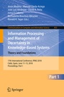 Cover: Information Processing and Management of Uncertainty in Knowledge-Based Systems. Theory and Foundations - Springer