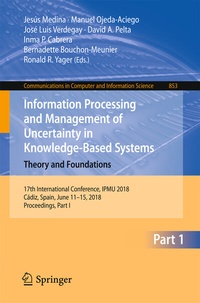 Abbildung von: Information Processing and Management of Uncertainty in Knowledge-Based Systems. Theory and Foundations - Springer