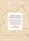 Cover: Human Rights in Higher Education - Palgrave Macmillan