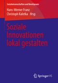 Cover: Soziale Innovationen lokal gestalten - Springer VS