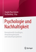 Cover: Psychologie und Nachhaltigkeit - Springer