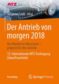 Abbildung von: Der Antrieb von morgen 2018 - Springer Vieweg