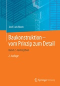 Cover: Baukonstruktion - vom Prinzip zum Detail - Springer Vieweg