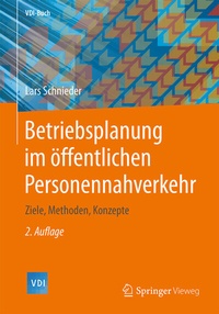 Abbildung von: Betriebsplanung im öffentlichen Personennahverkehr - Springer Vieweg