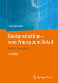 Cover: Baukonstruktion - vom Prinzip zum Detail - Springer Vieweg