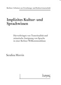 Cover: Implizites Kultur- und Sprachwissen - Logos Berlin