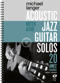 Abbildung von: Acoustic Jazz Guitar Solos - Edition DUX