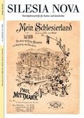 Cover: Silesia Nova. Zeitschrift f&uuml;r Kultur und Geschichte / Silesia Nova - Neisse Verlag