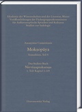 Cover: Mok?opaya - Textedition, Teil 5, Das Sechste Buch: Nirva?aprakara?a. 1. Teil: Kapitel 1-119 - Harrassowitz Verlag