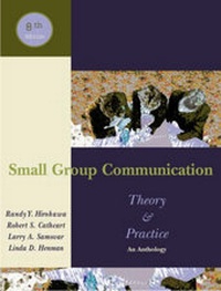 Enlarge image Cover: Small Group Communication - Roxbury Publishing Company