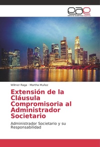 Abbildung von: Extension de la Clausula Compromisoria al Administrador Societario - Editorial Academica Espanola