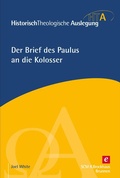 Cover: Der Brief des Paulus an die Kolosser - R.Brockhaus