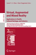 Cover: Virtual, Augmented and Mixed Reality: Applications in Health, Cultural Heritage, and Industry - Springer