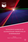 Cover: The Palgrave Handbook of Multidisciplinary Perspectives on Entrepreneurship - Palgrave Macmillan