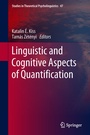 Cover: Linguistic and Cognitive Aspects of Quantification - Springer