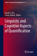 Cover: Linguistic and Cognitive Aspects of Quantification - Springer
