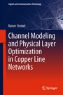 Cover: Channel Modeling and Physical Layer Optimization in Copper Line Networks - Springer