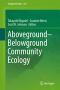 Cover: Aboveground-Belowground Community Ecology - Springer