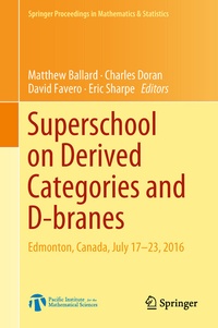 Abbildung von: Superschool on Derived Categories and D-branes - Springer