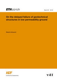 Abbildung von: On the delayed failure of geotechnical structures in low permeability ground - vdf Hochschulverlag AG