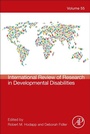 Cover: International Review of Research in Developmental Disabilities: Volume 55 - Academic Press
