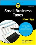 Cover: Small Business Taxes For Dummies - Wiley