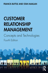 Enlarge image Cover: Customer Relationship Management - Routledge