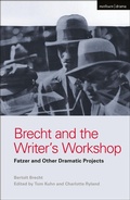 Cover: Brecht and the Writer's Workshop - Methuen Drama