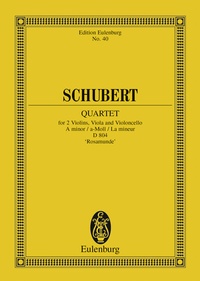 Abbildung von: Quartet A minor - Schott Music