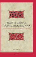 Cover: Speech-in-Character, Diatribe, and Romans 3:1-9 - Brill
