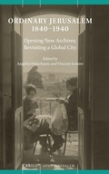 Cover: Ordinary Jerusalem, 1840-1940 - Brill