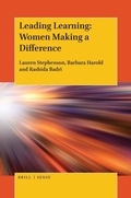 Cover: Leading Learning: Women Making a Difference - Brill