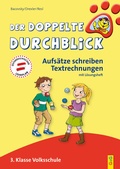 Cover: Der doppelte Durchblick 3 - Aufs&auml;tze schreiben, Textrechnungen - G&G Verlag, Kinder- und Jugendbuch