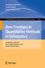 Cover: New Frontiers in Quantitative Methods in Informatics - Springer