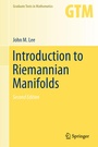 Cover: Introduction to Riemannian Manifolds - Springer