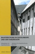 Cover: Bauforschung in Quedlinburg und der Harzregion - Michael Imhof Verlag