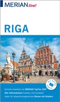 Cover: MERIAN live! Reisef&uuml;hrer Riga - Merian / Holiday