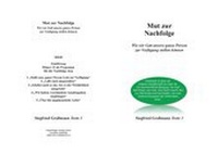 Enlarge image Cover: Mut zur Nachfrage - Papierflieger