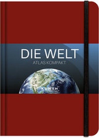 Abbildung von: Taschenatlas Die Welt - Atlas kompakt, rot - Kunth Verlag