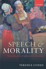 Cover: Speech and Morality - Oxford University Press