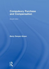 Enlarge image Cover: Compulsory Purchase and Compensation - Routledge