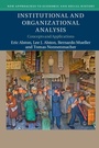 Cover: Institutional and Organizational Analysis - Cambridge University Press
