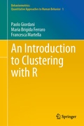 Cover: An Introduction to Clustering with R - Springer