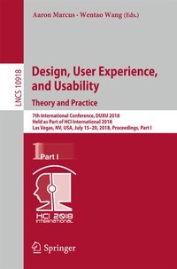 Abbildung von: Design, User Experience, and Usability: Theory and Practice - Springer