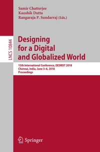 Abbildung von: Designing for a Digital and Globalized World - Springer