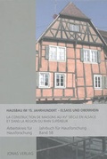 Cover: Hausbau im 15. Jahrhundert - Elsass und Oberrhein - Michael Imhof Verlag