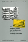 Cover: Aus den Forschungen des Arbeitskreises f&uuml;r Haus- und Siedlungsforschung - Michael Imhof Verlag