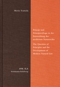 Cover: Prinzip und Prinzipienfrage in der Entwicklung des modernen Naturrechts - frommann-holzboog