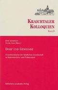 Cover: Dorf und Gemeinde - Jan Thorbecke Verlag
