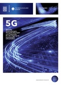 Cover: 5G - Aktuelle Entwicklungen, Herausforderungen und Potenziale fu&uml;r den Zugang zu kommunaler Infrastruktur - aconium GmbH